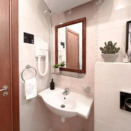 아파트 Santa Marina - Designer With Sea View Terrace & Pools 소조폴